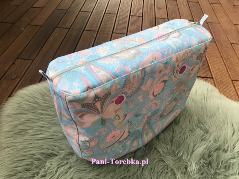 organizer obag standard paisley pudrowy