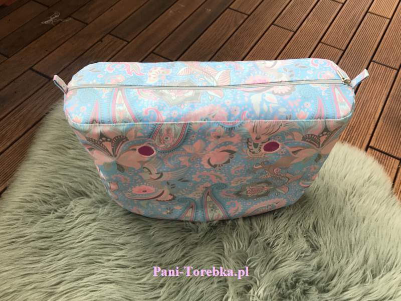 organizer obag standard paisley pudrowy