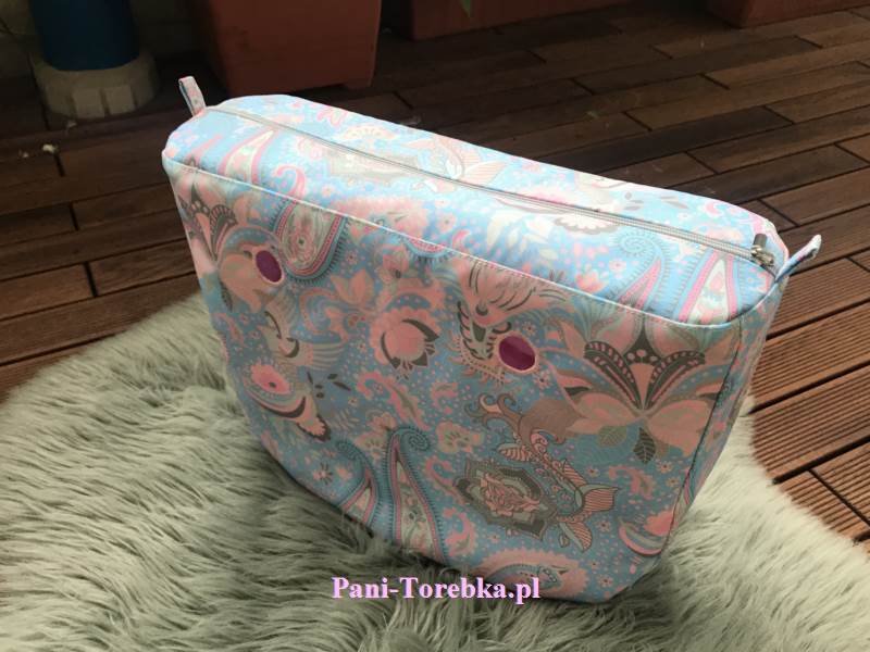 organizer obag standard paisley pudrowy