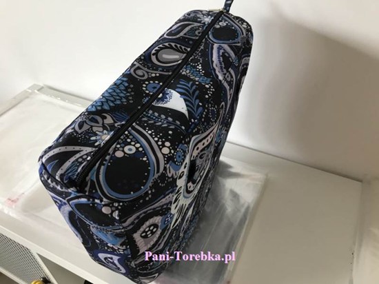organizer obag standard paisley granatowy