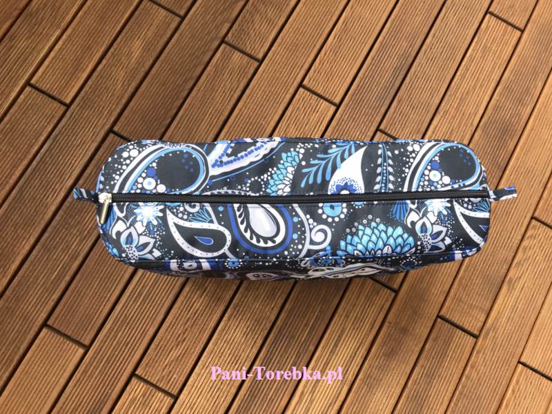 organizer obag standard paisley granatowy