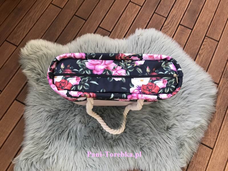 organizer obag standard roze na czarnym plus opaska