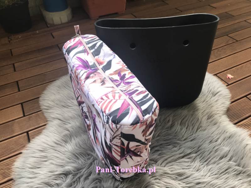 organizer mini dzikie kwiaty fiolet