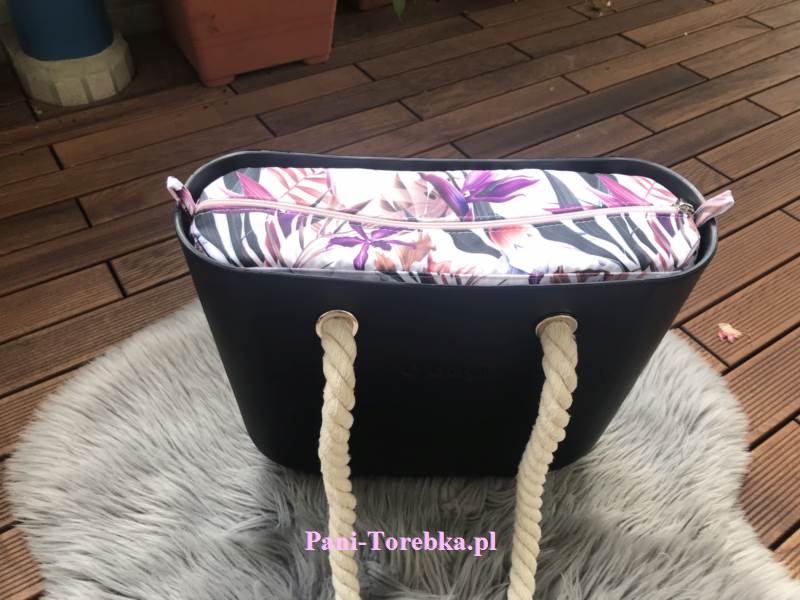 organizer mini dzikie kwiaty fiolet