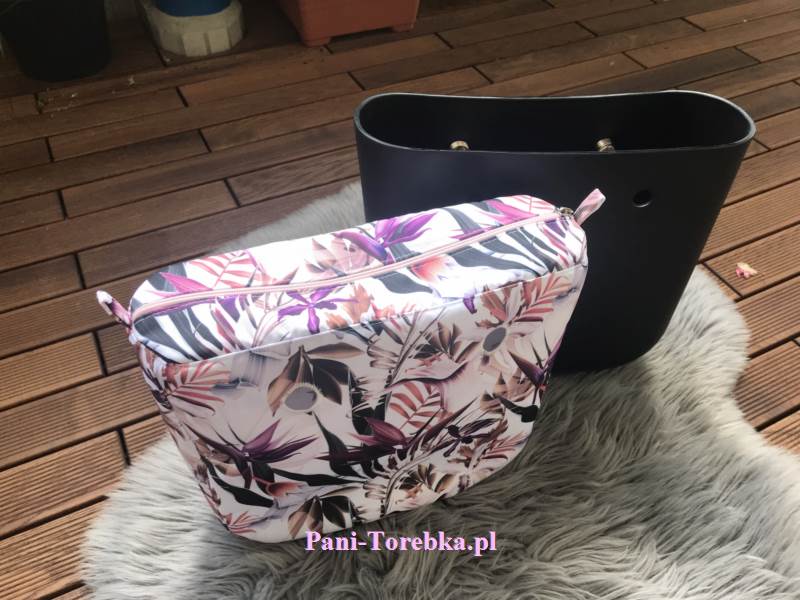 organizer mini dzikie kwiaty fiolet