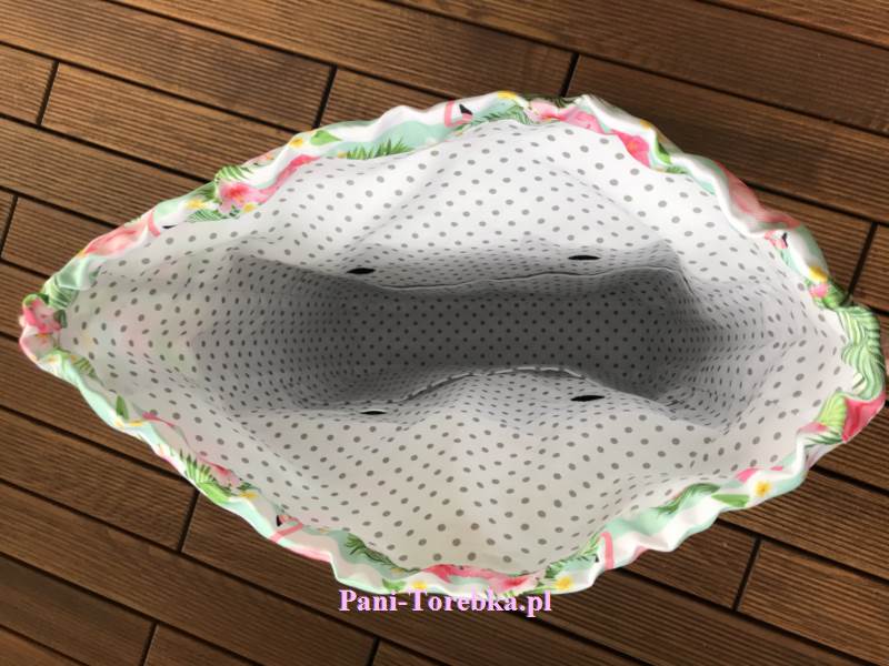 komin mini flamingi paski