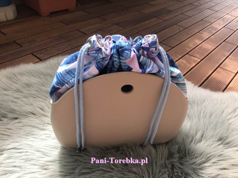 tkanina liście akwarela