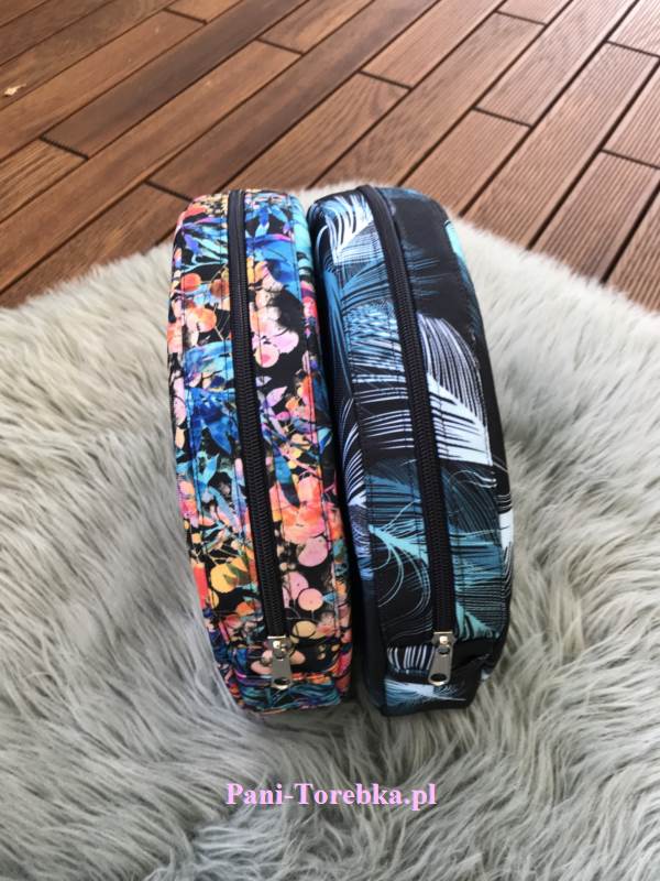 organizer obag moonlight piora na czarnym