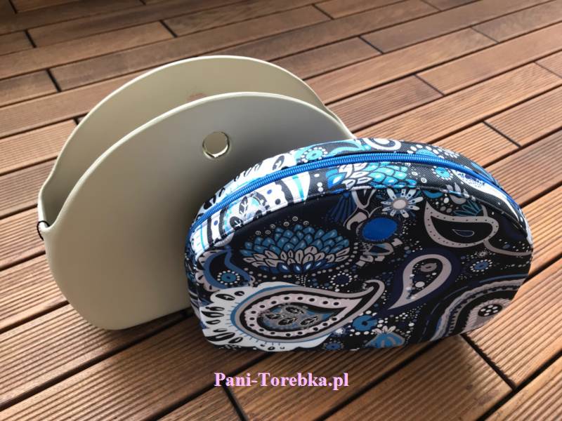 organizer obag moonlight paisley niebieski