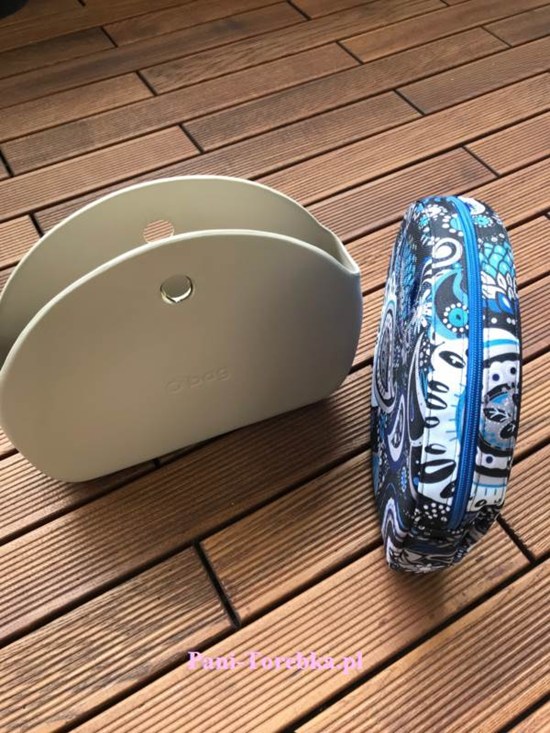 organizer obag moonlight paisley niebieski