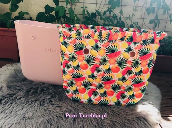 organizer obag standard owoce tropikalne plus falbanka