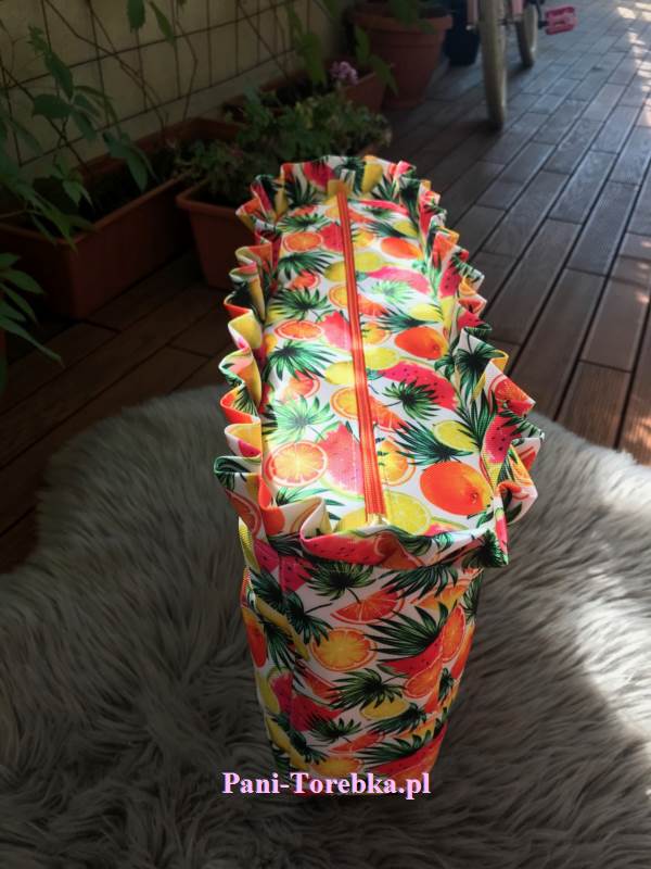 organizer obag standard owoce tropikalne plus falbanka