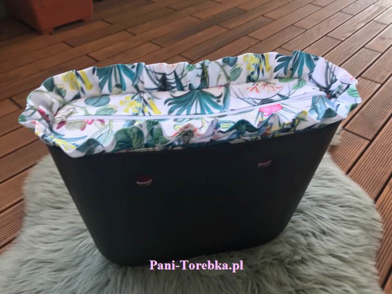 organizer obag mini kaktusowa łąka plus falbanka