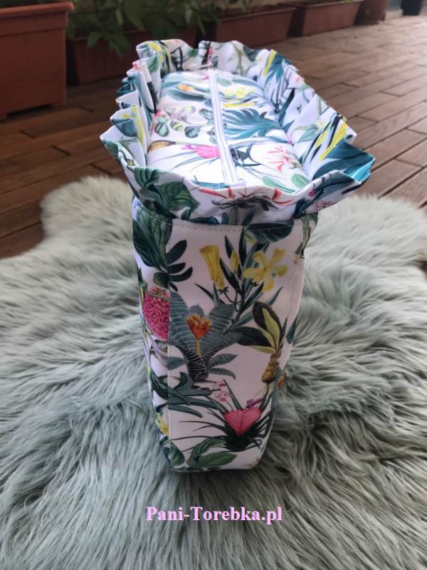 organizer obag mini kaktusowa łąka plus falbanka