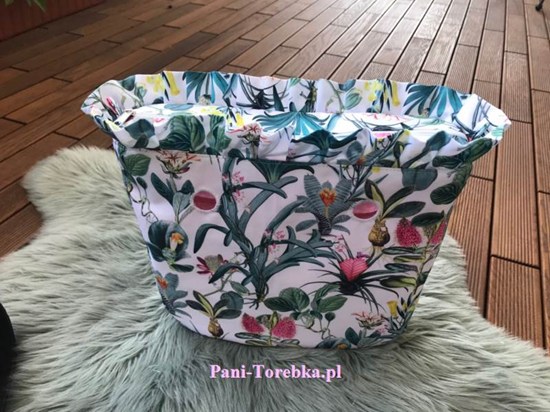 organizer obag mini kaktusowa łąka plus falbanka