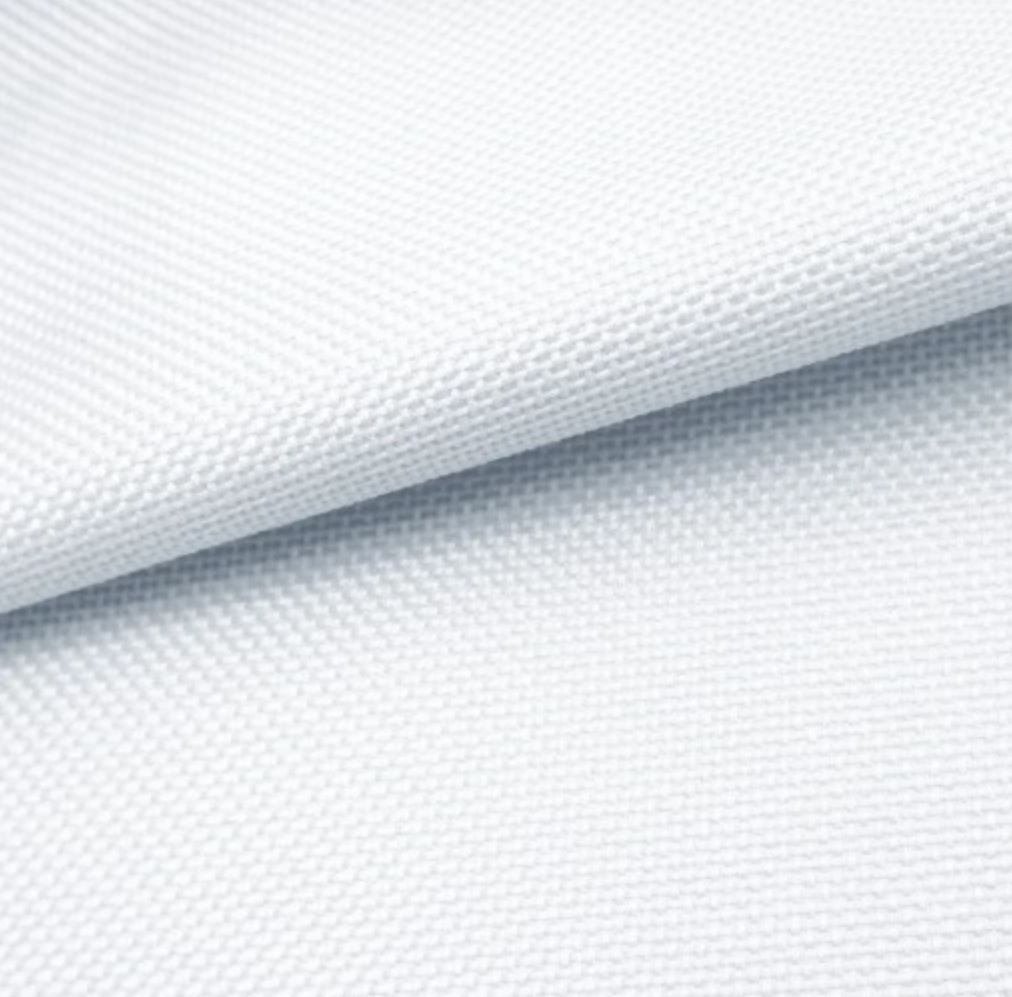 tkanina biała wodoodporna