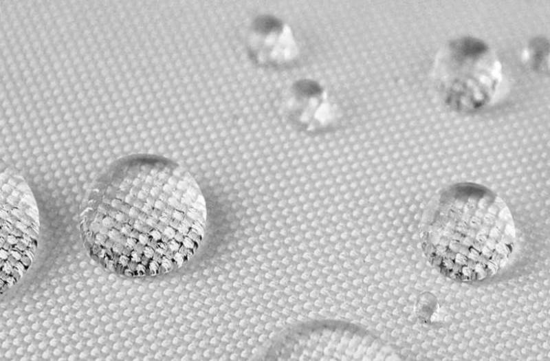 tkanina wodoodporna popielaty