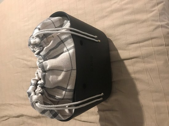 organizer obag komin mini kratka beż