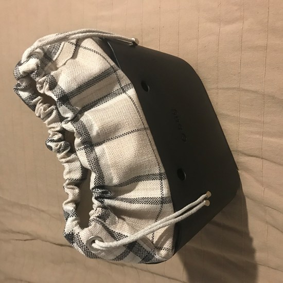 organizer obag komin mini kratka beż