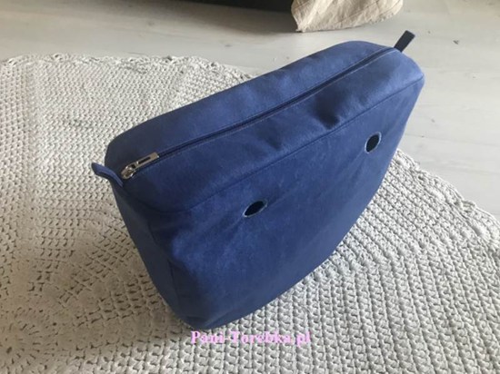 organizer obag standard mikrofaza kobaltowy