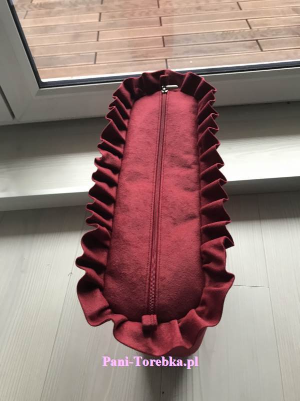 organizer standard plus falbanka mikrofaza bordo