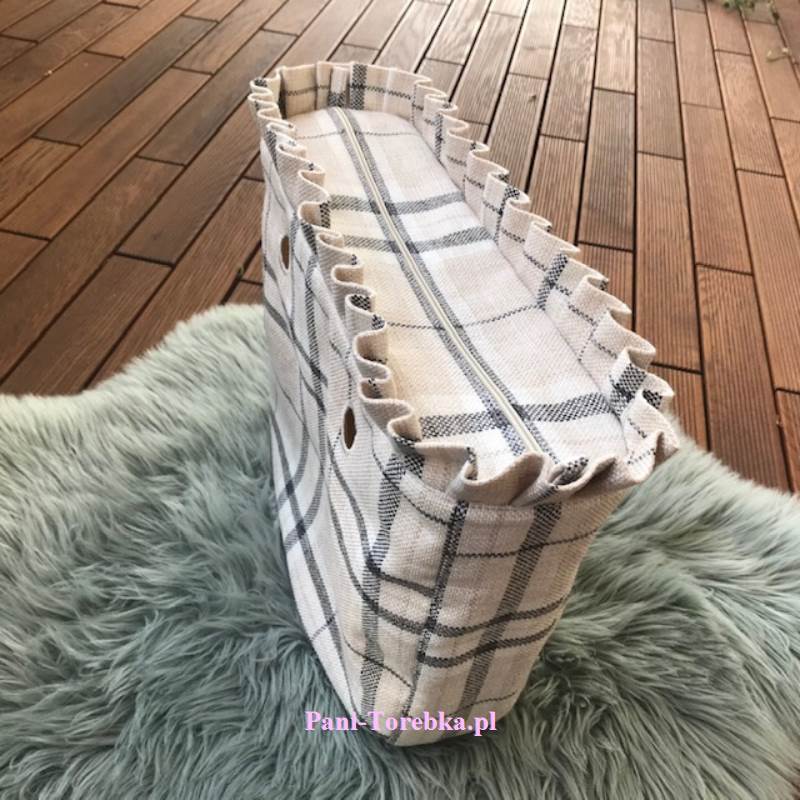 organizer standard plus falbanka kratka beż