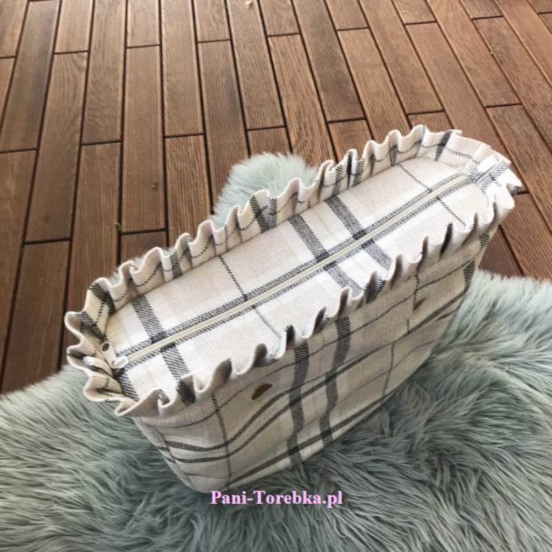 organizer standard plus falbanka kratka beż