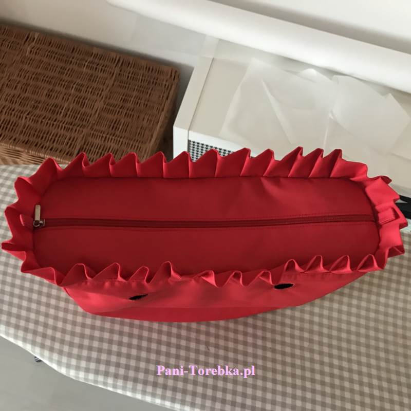 organizer obag standard plus falbanka czerwony