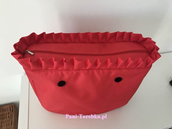 organizer obag standard plus falbanka czerwony