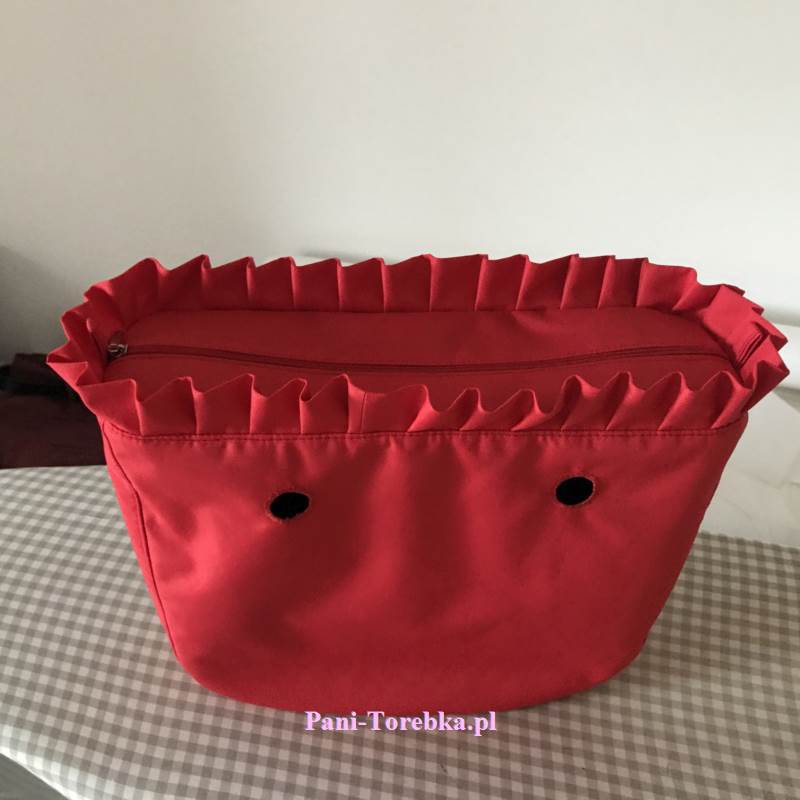 organizer obag standard plus falbanka czerwony