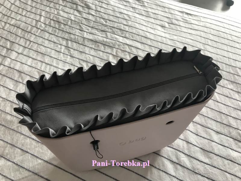 organizer obag standard plus falbanka ciemny szary