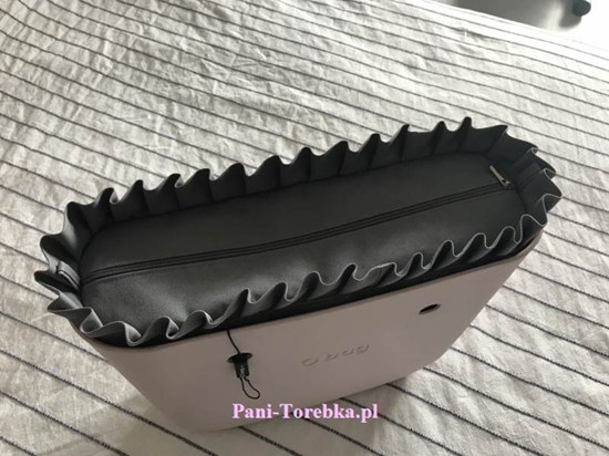organizer obag standard plus falbanka ciemny szary