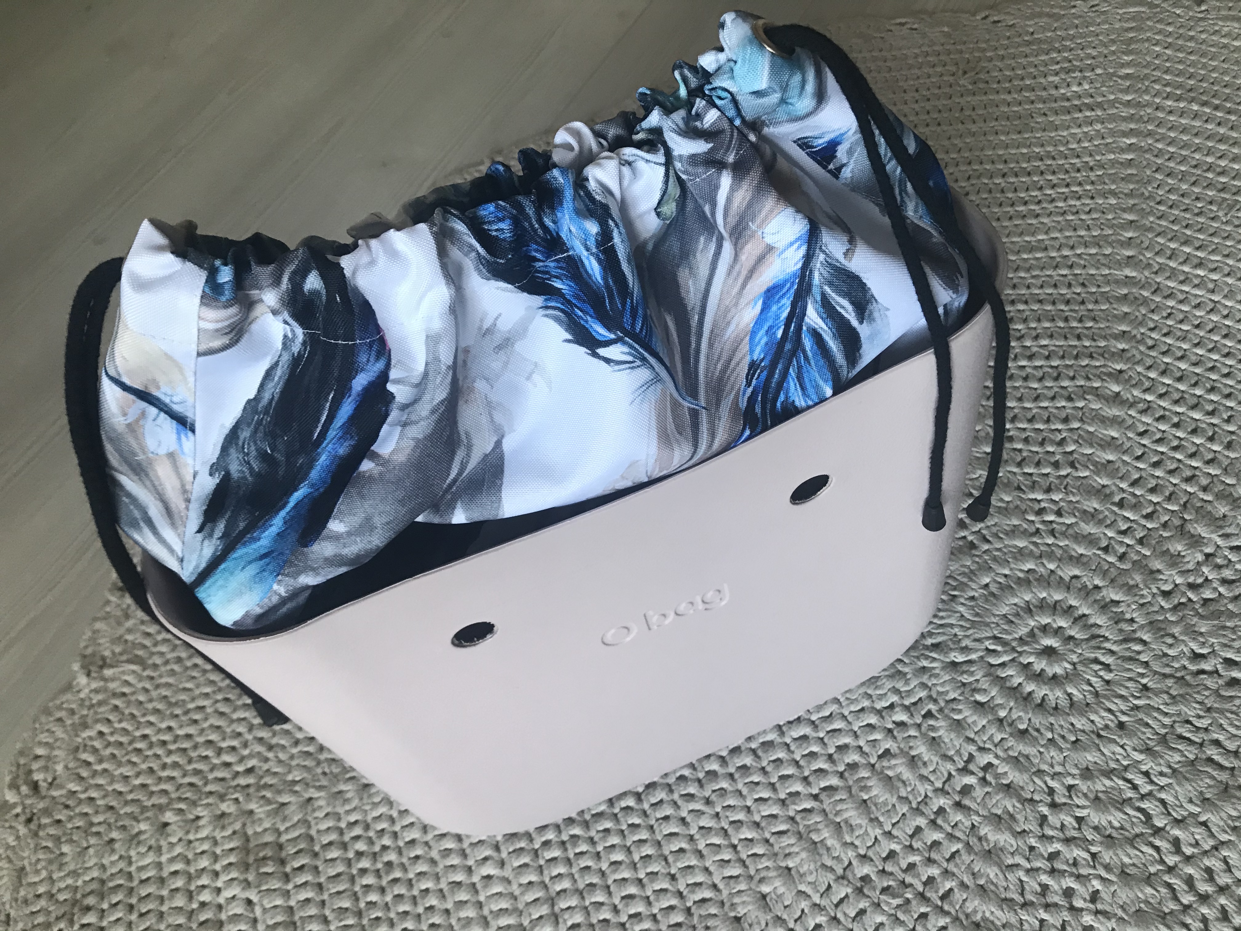 organizer komin obag standard niebieskie pióra