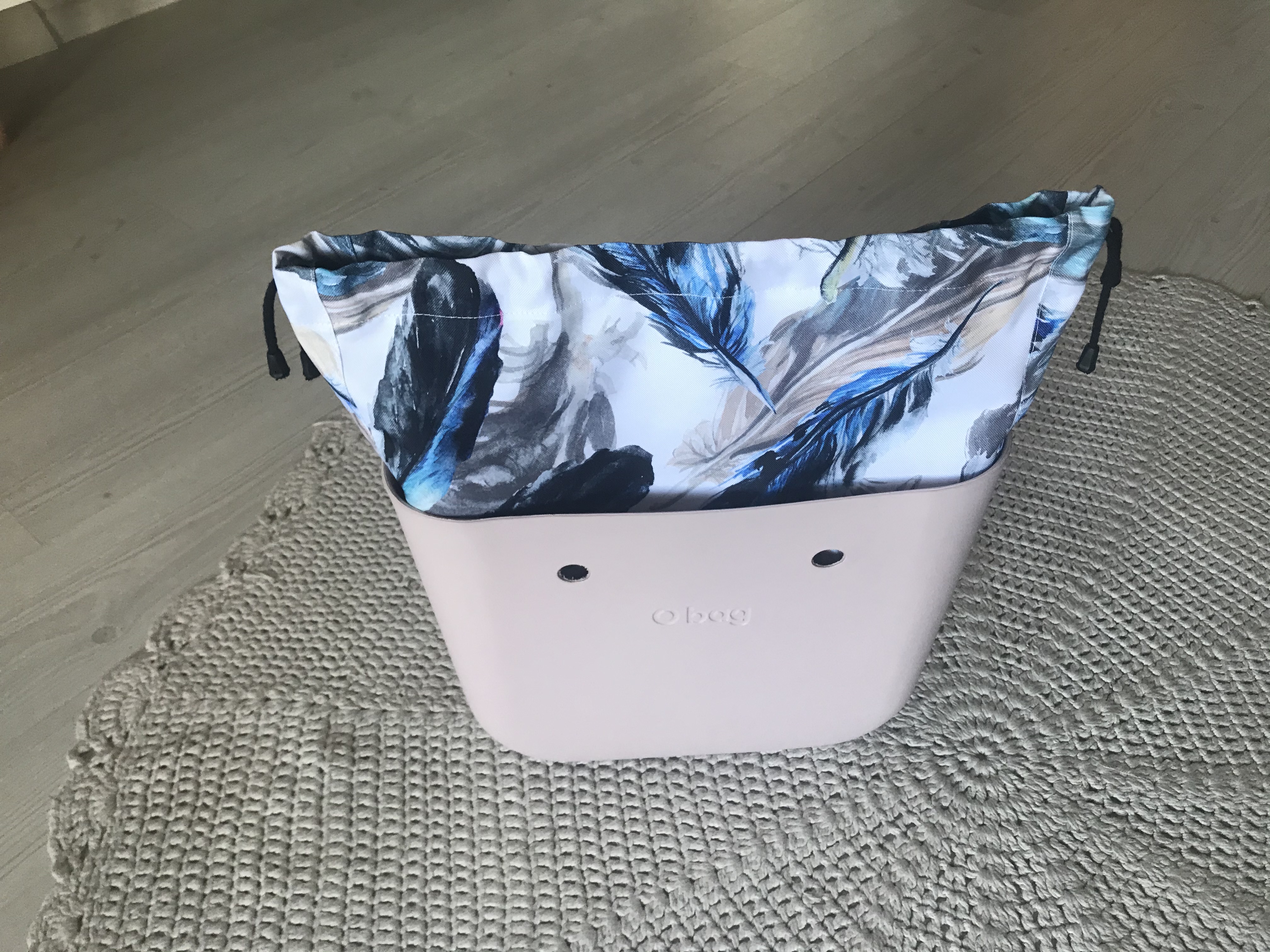 organizer komin obag standard niebieskie pióra