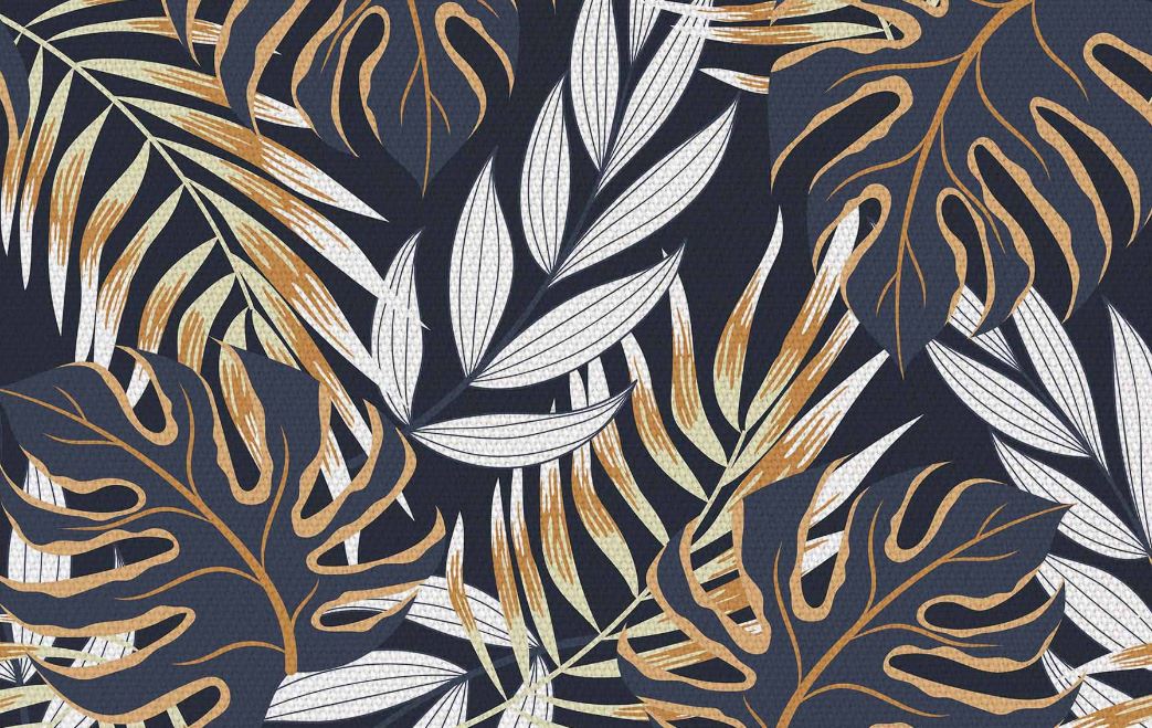 tkanina czarny ogród