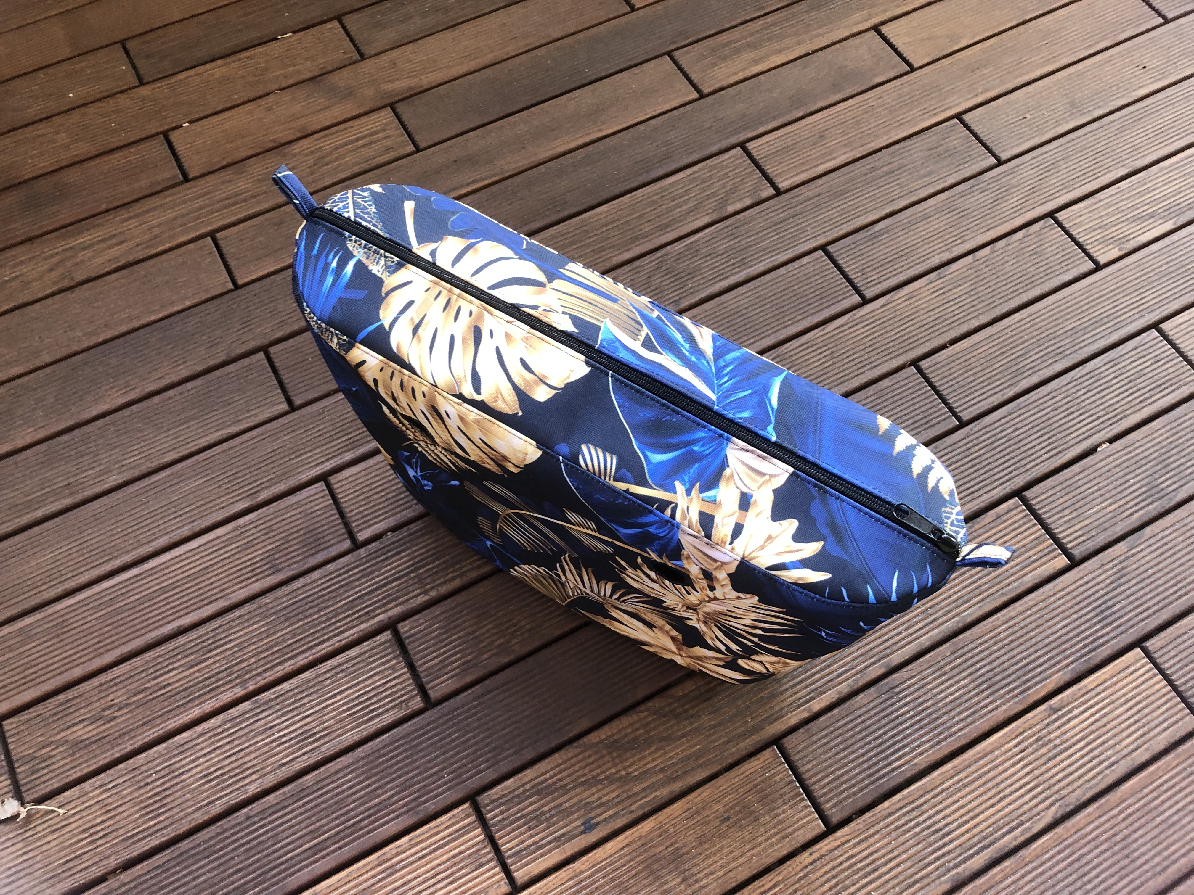 organizer obag urban duży liście złoty granat