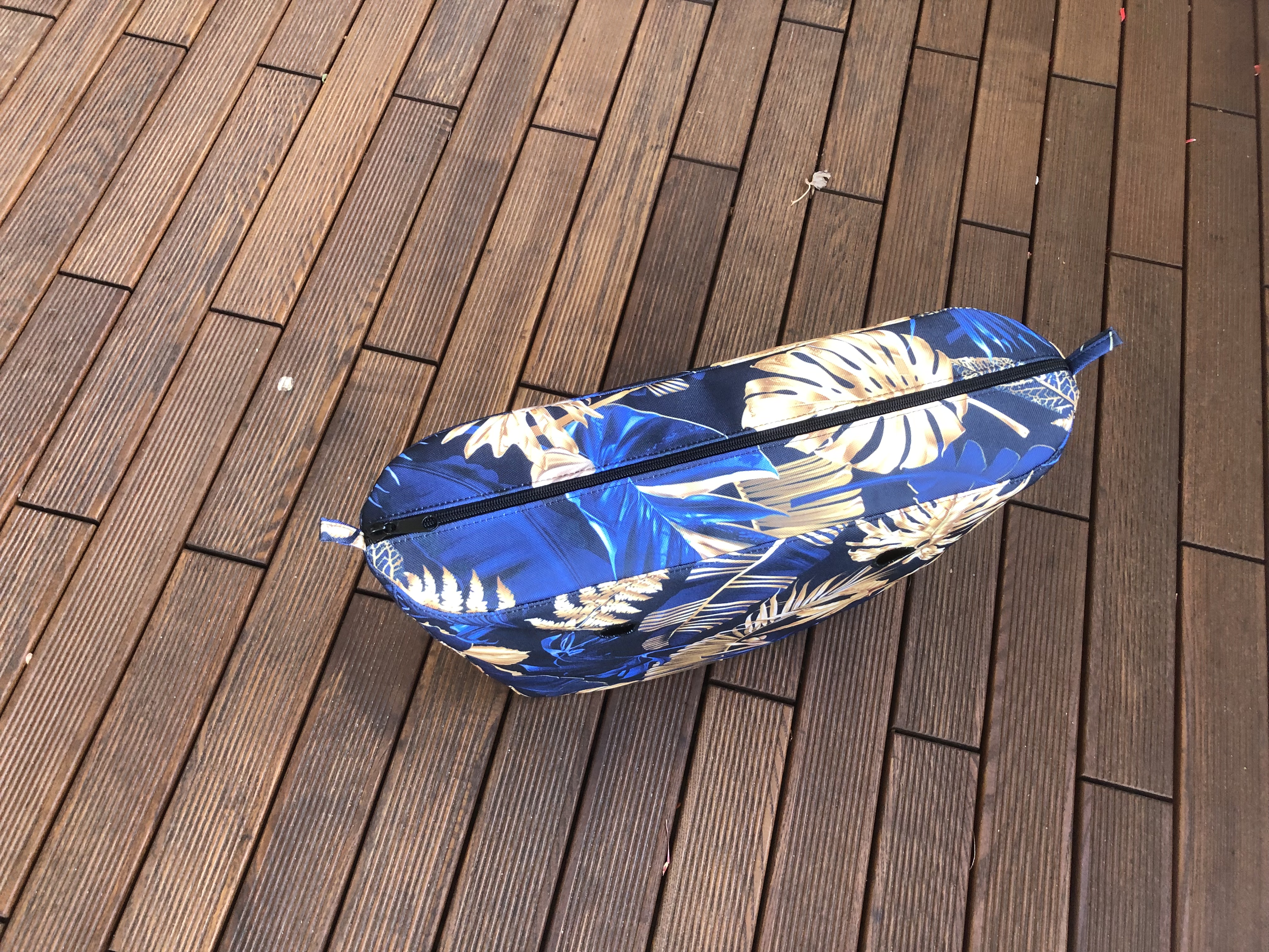 organizer obag urban duży liście złoty granat