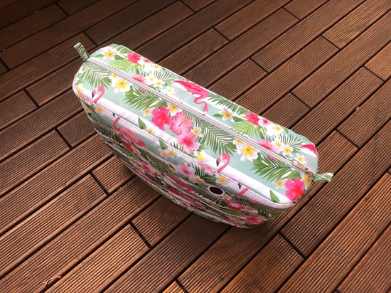 organizer obag standard flamingi paski