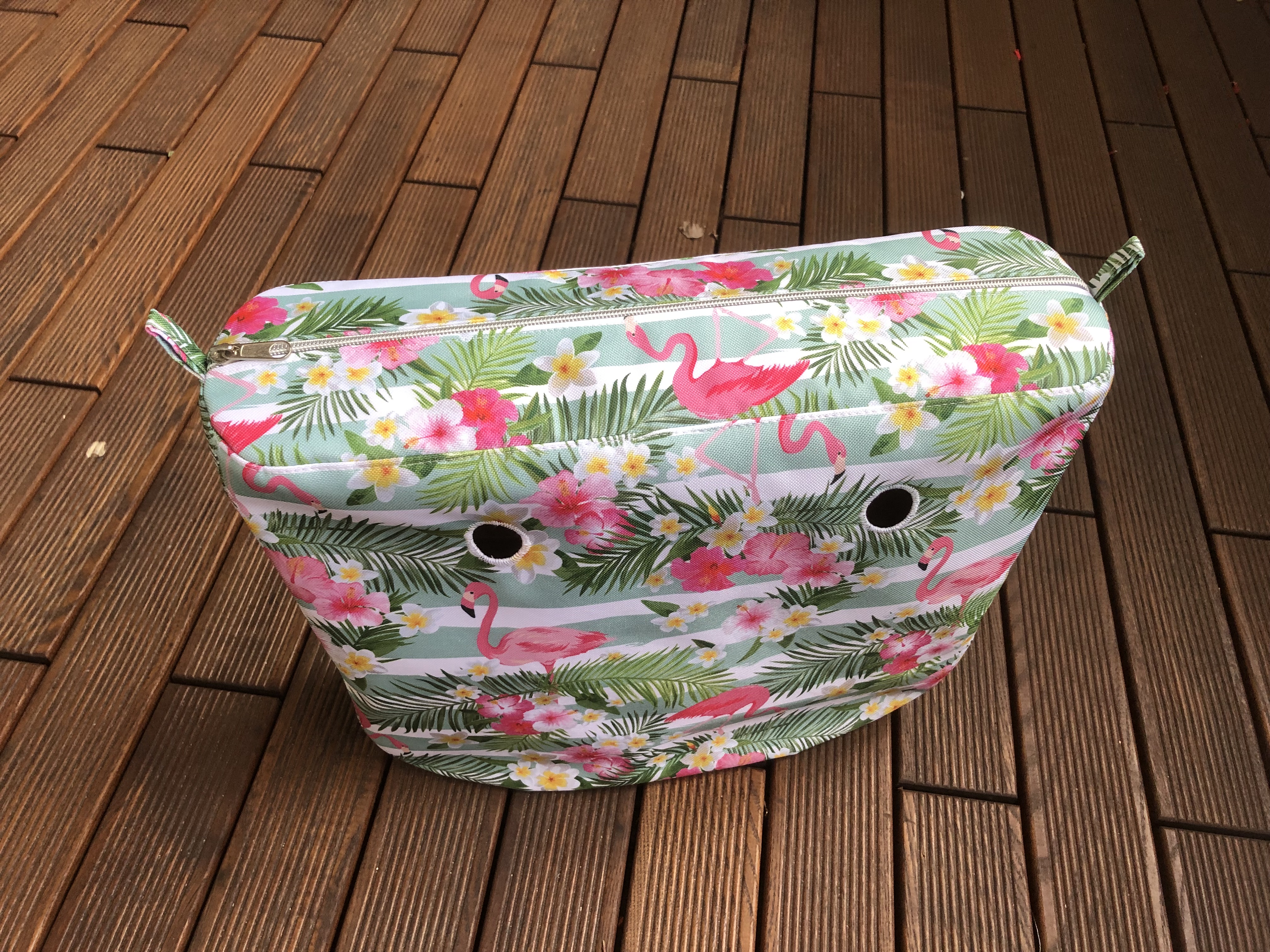 organizer obag standard flamingi paski