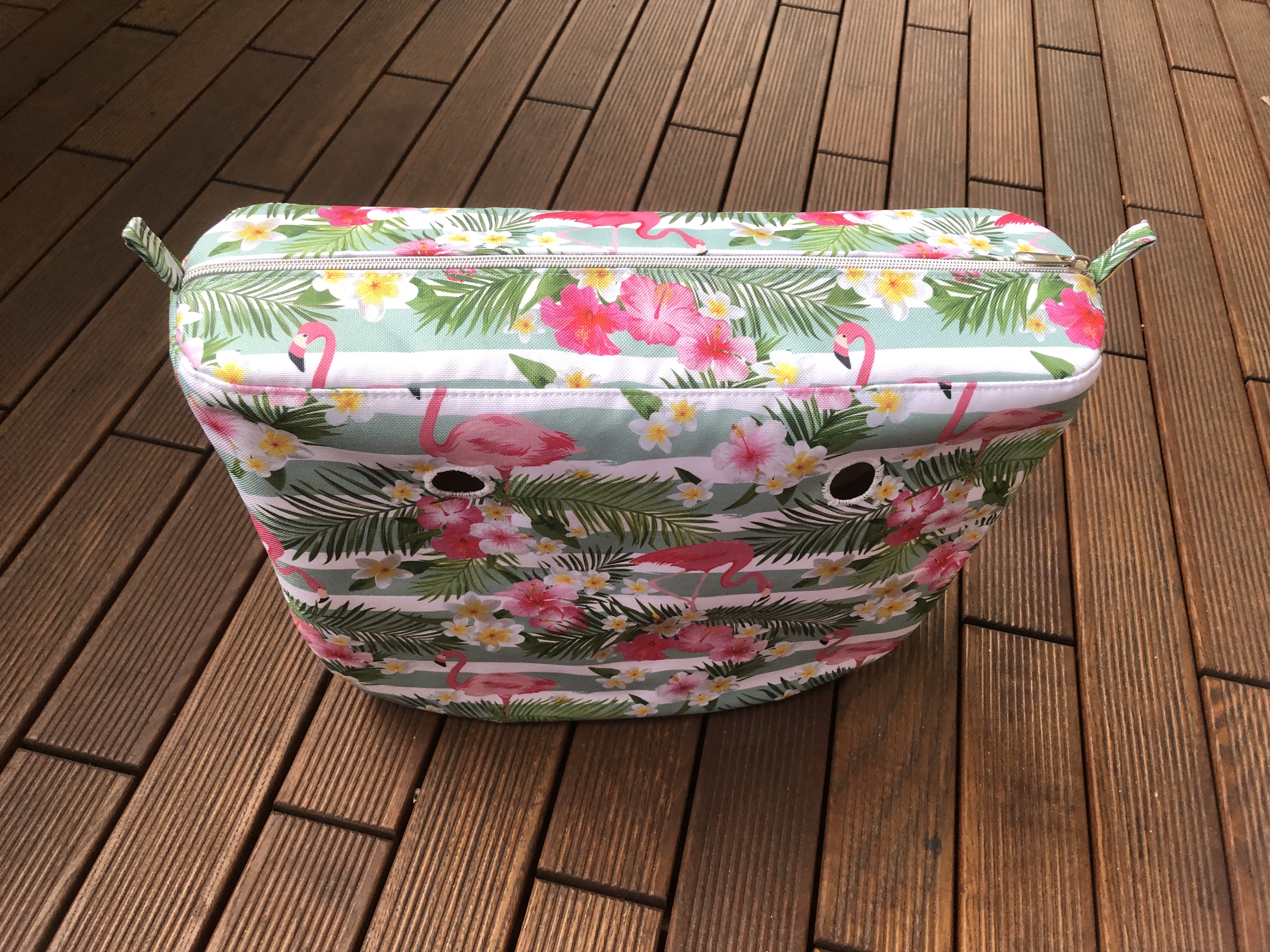 organizer obag standard flamingi paski