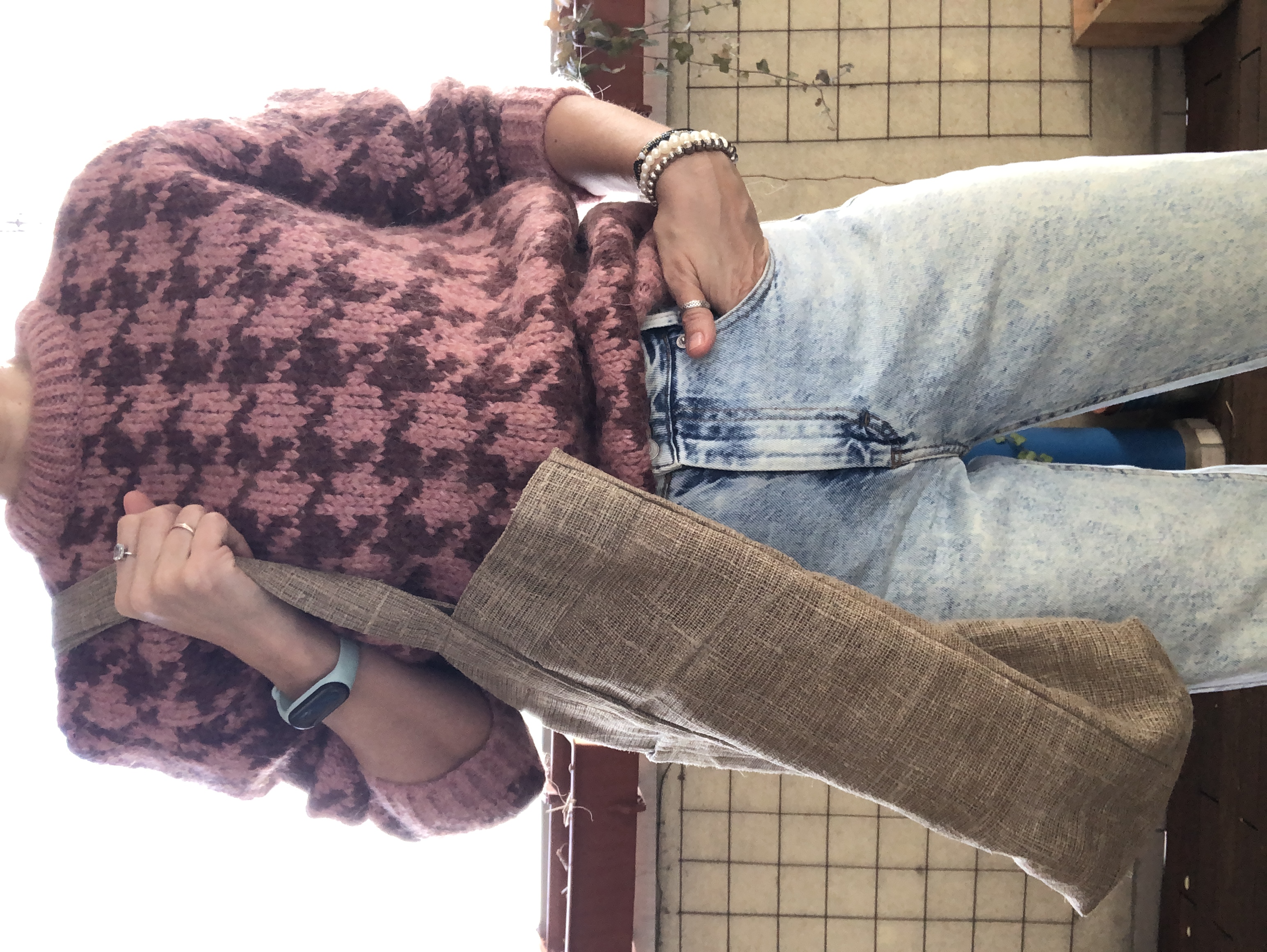 Shopper bag torba jutowa