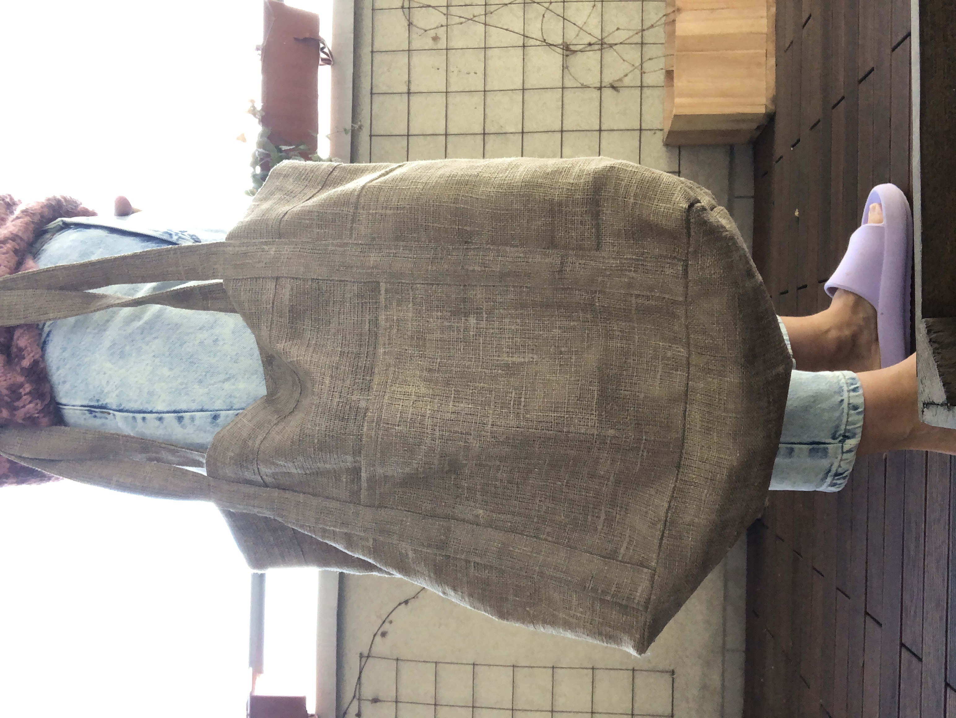 Shopper bag torba jutowa