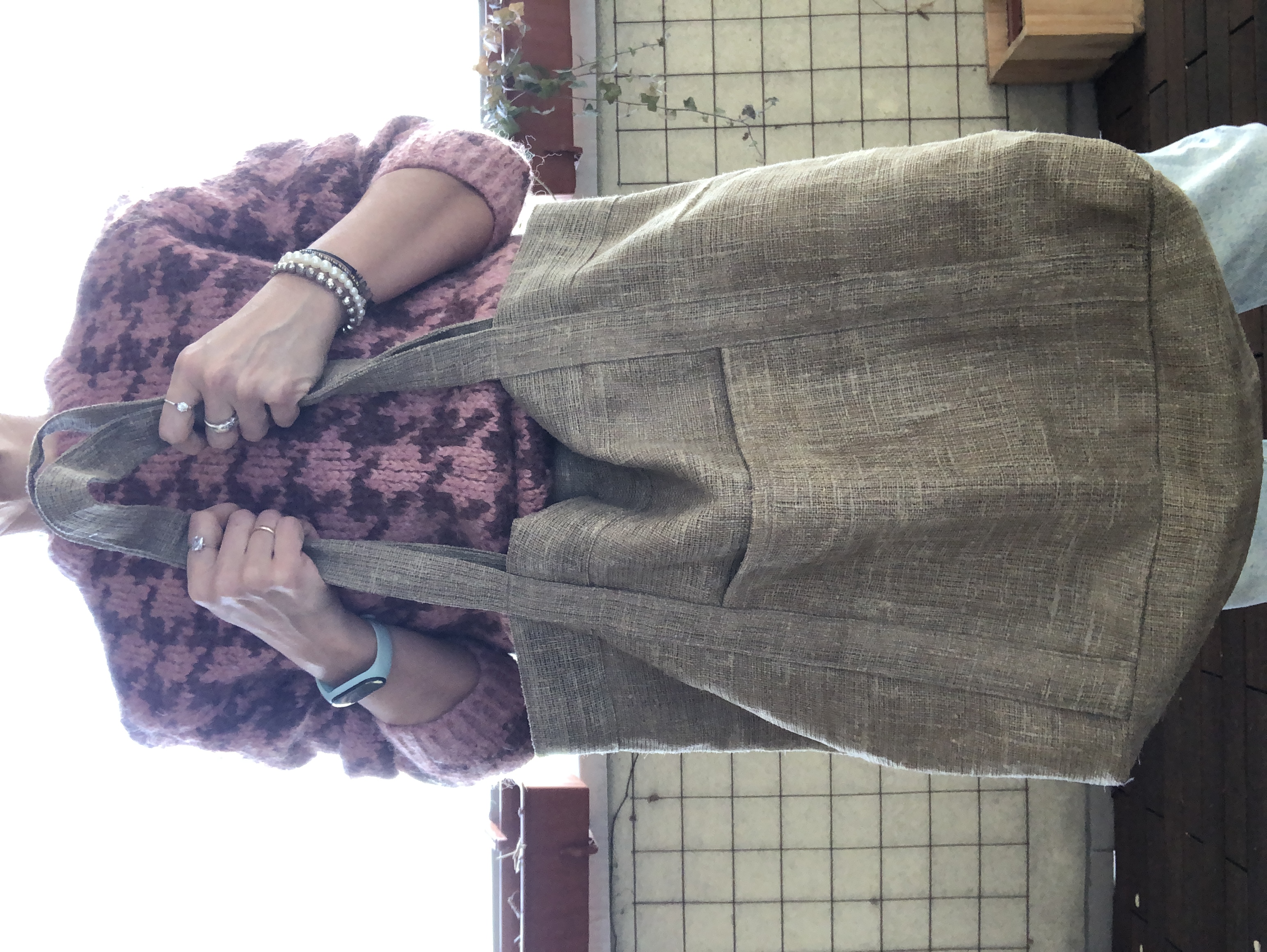 Shopper bag torba jutowa