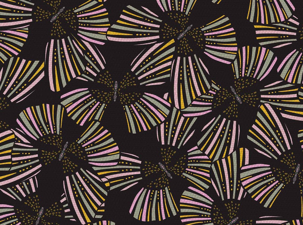 tkanina szare róże