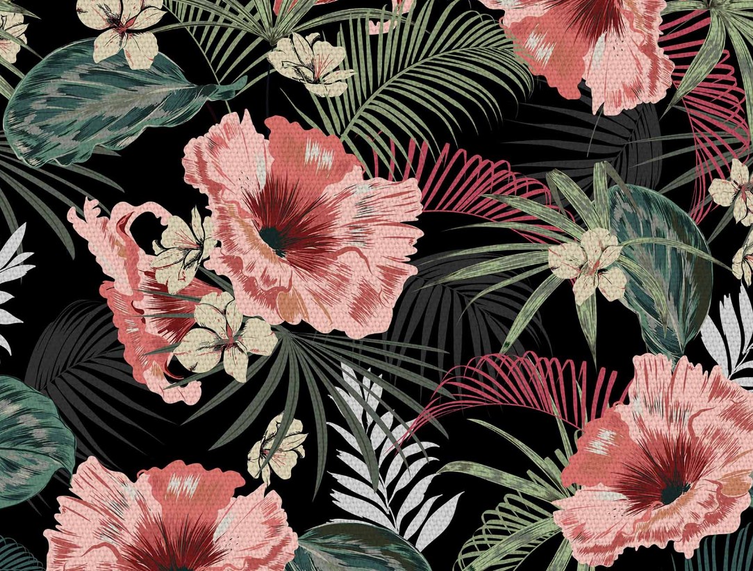 tkanina tropikalna petunia